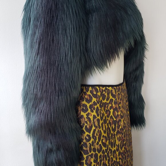 Monster High Movie Screen Worn Wardrobe Clawdeen Cheetah Leapord Gold Skirt - Picture 3 of 16